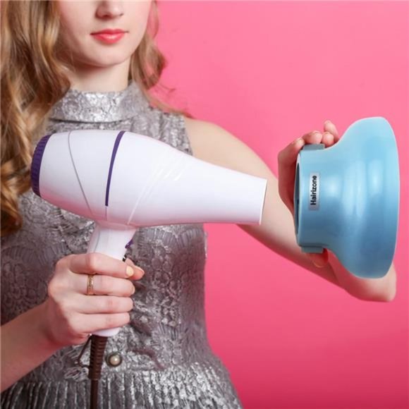 Universal Hair Diffuser Adaptable for Blow Dryers with D-1.7-Inch to 2.6-Inch - Picture 5 of 8